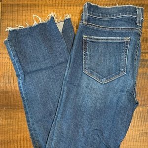 Cropped Flare Paige Maternity Jeans